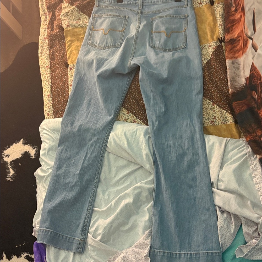 Kimes Ranch Sky Blue Flare Jeans Jennifer’s
